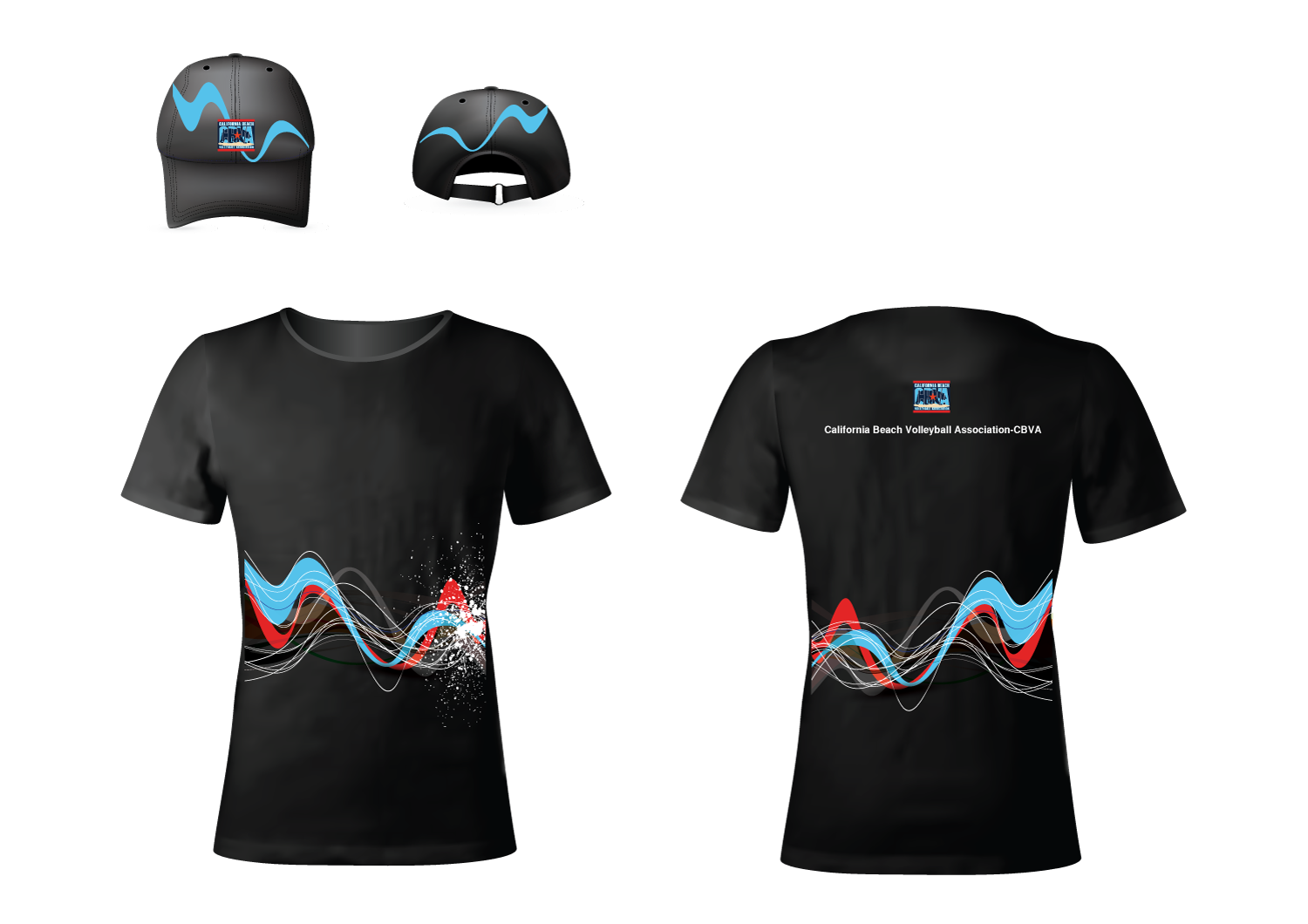 T-shirt Design by Laksri for California Beach Volleyball Association | Design #20816731