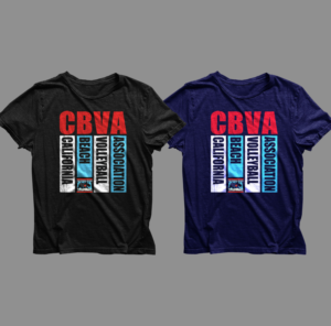T-Shirt-Design von O_O NIZAL O_O für California Beach Volleyball Association | Design: #20688433