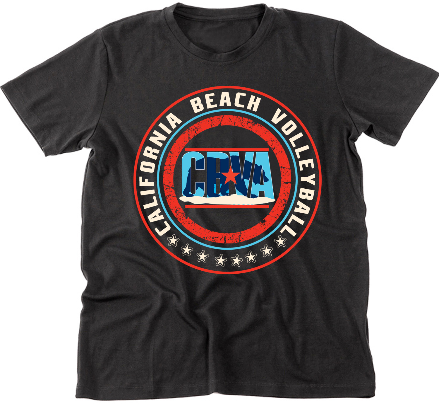 T-shirt Design by creative gravity for California Beach Volleyball Association | Design #20677411