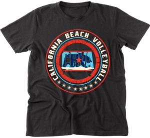 T-Shirt-Design von creative gravity für California Beach Volleyball Association | Design: #20677411