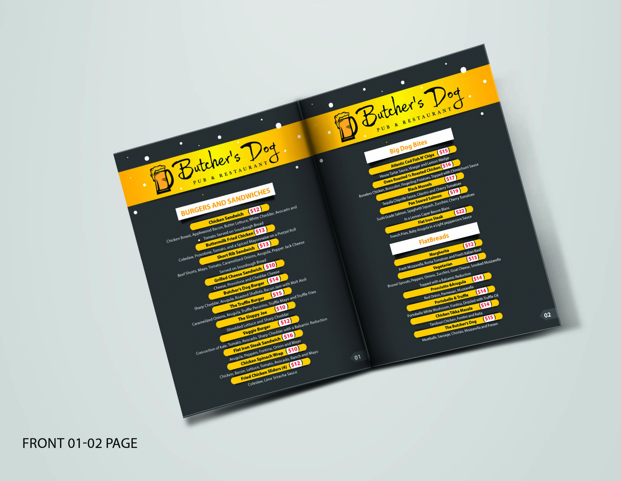 Menu Design by sumanbanikbd2014 for this project | Design #22192614