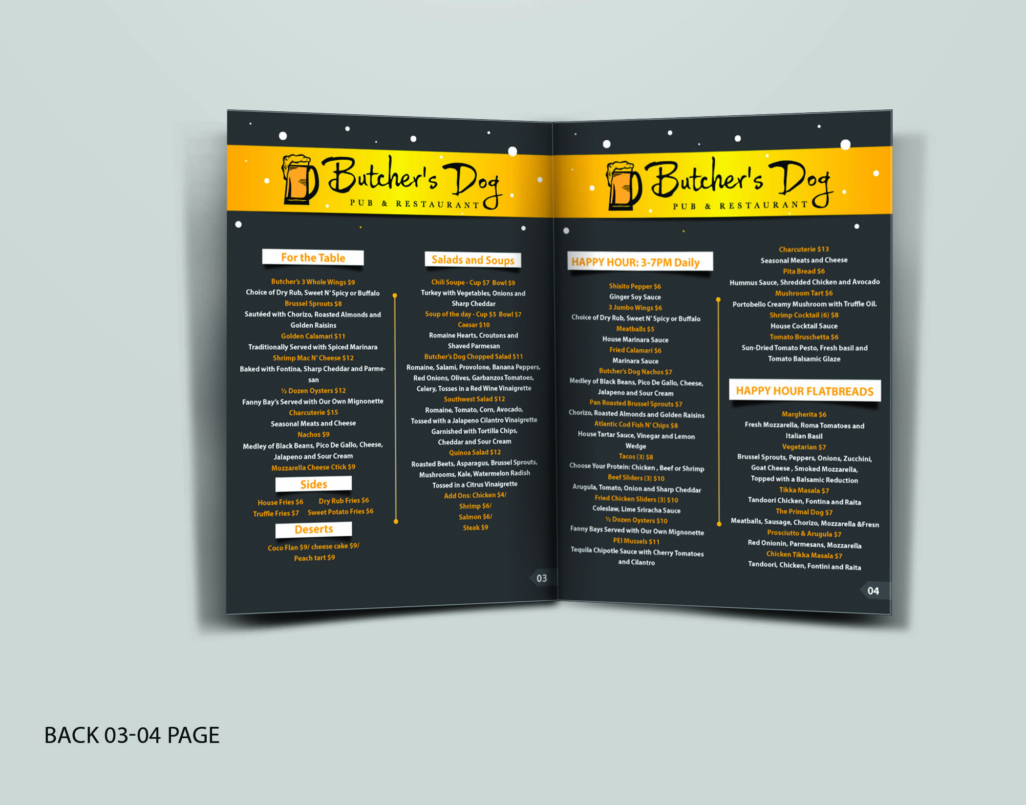 Menu Design by sumanbanikbd2014 for this project | Design #22192615