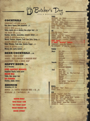 Menu Design by Nordic Designer for this project | Design: #20765866