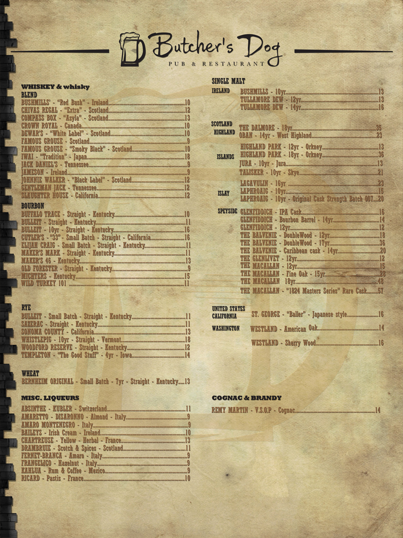 Menu Design by Nordic Designer for this project | Design #20765867