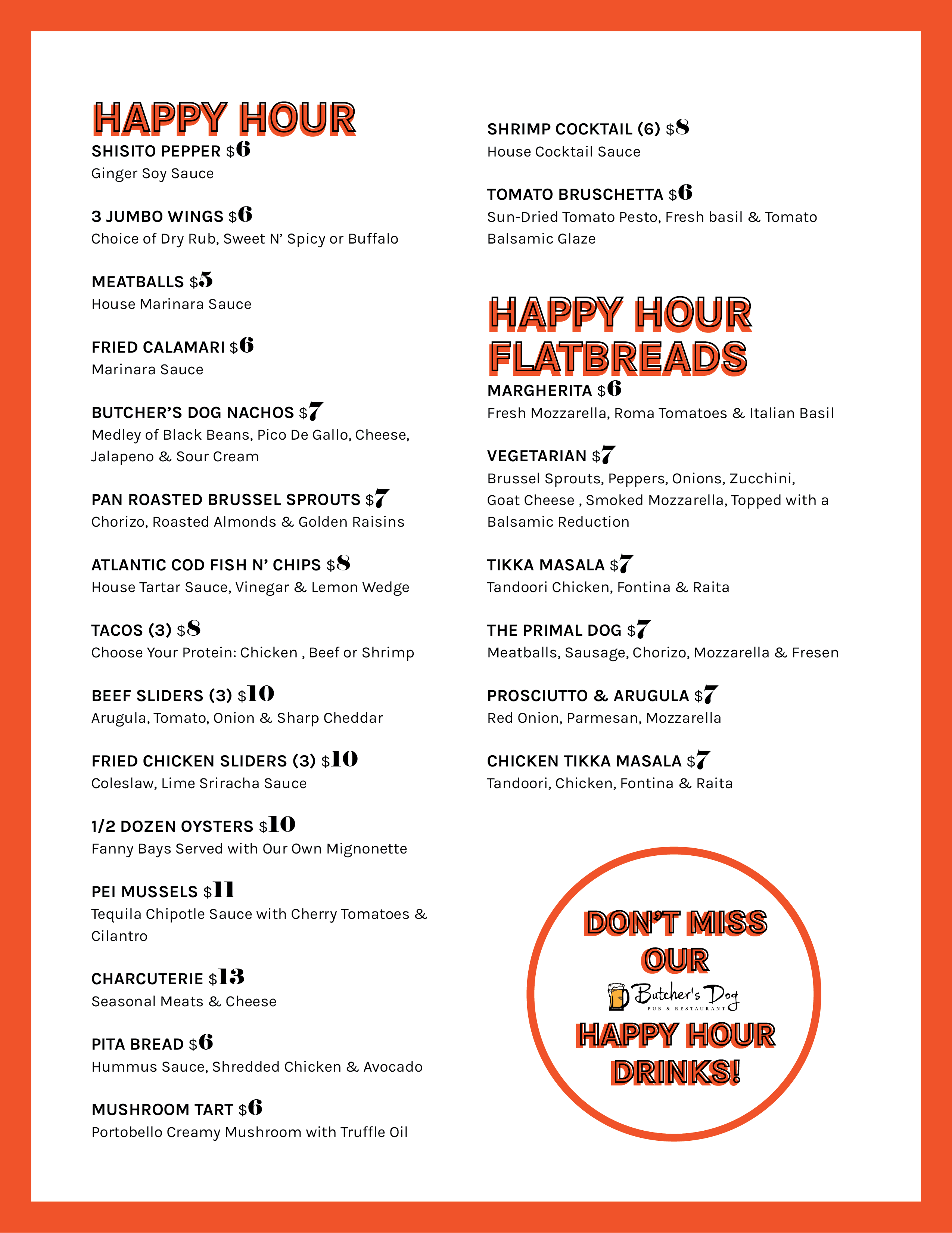 Menu Design by ohmiumau for this project | Design #22199449