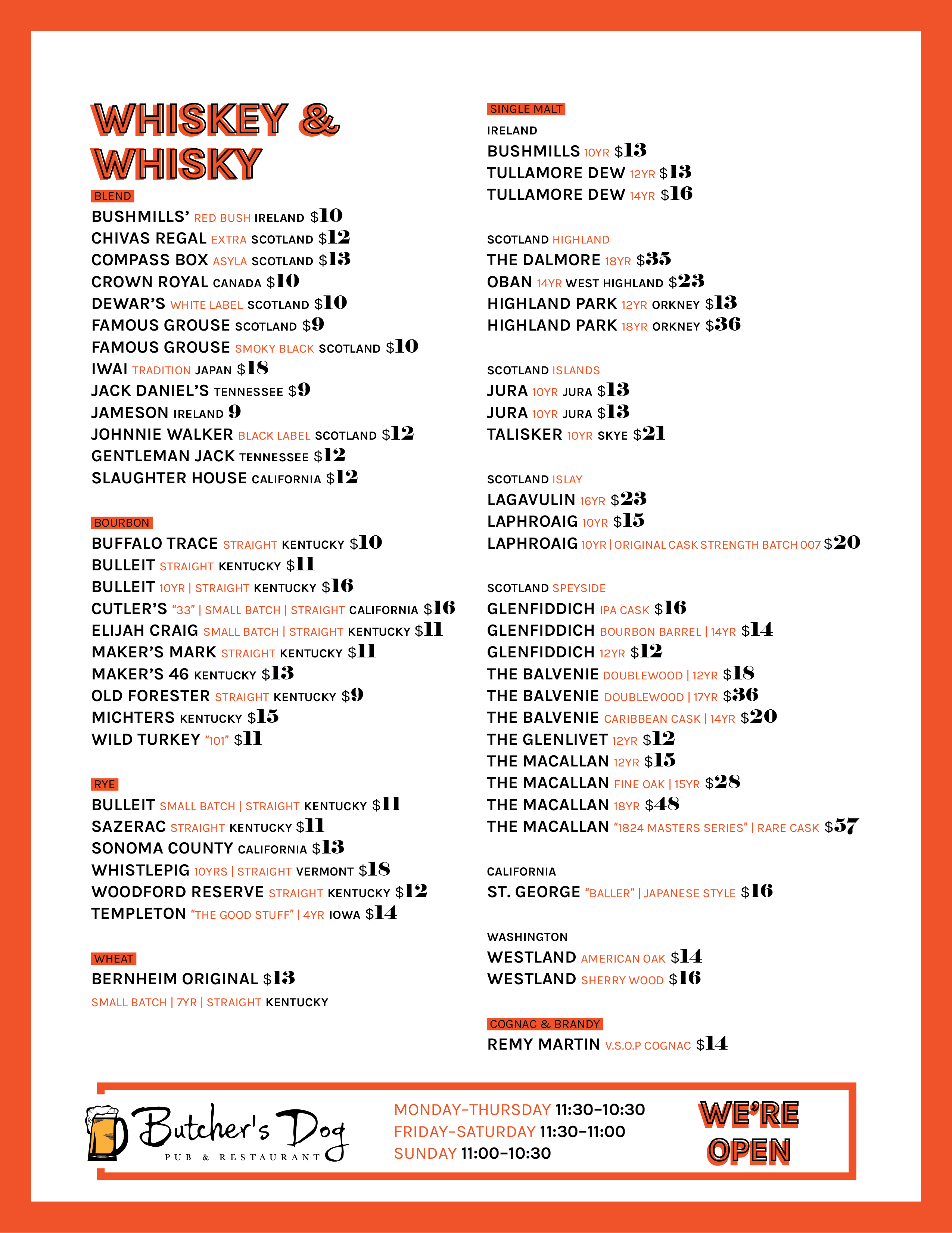 Menu Design by ohmiumau for this project | Design #22199450