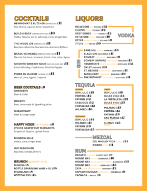 Menu Design by ohmiumau for this project | Design: #22199480