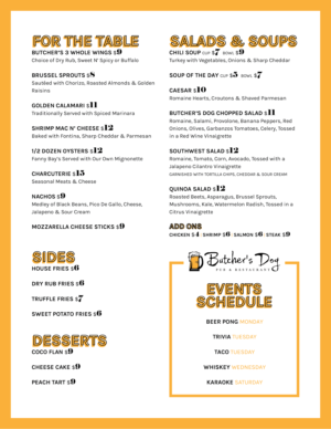 Menu Design by ohmiumau for this project | Design: #22199482