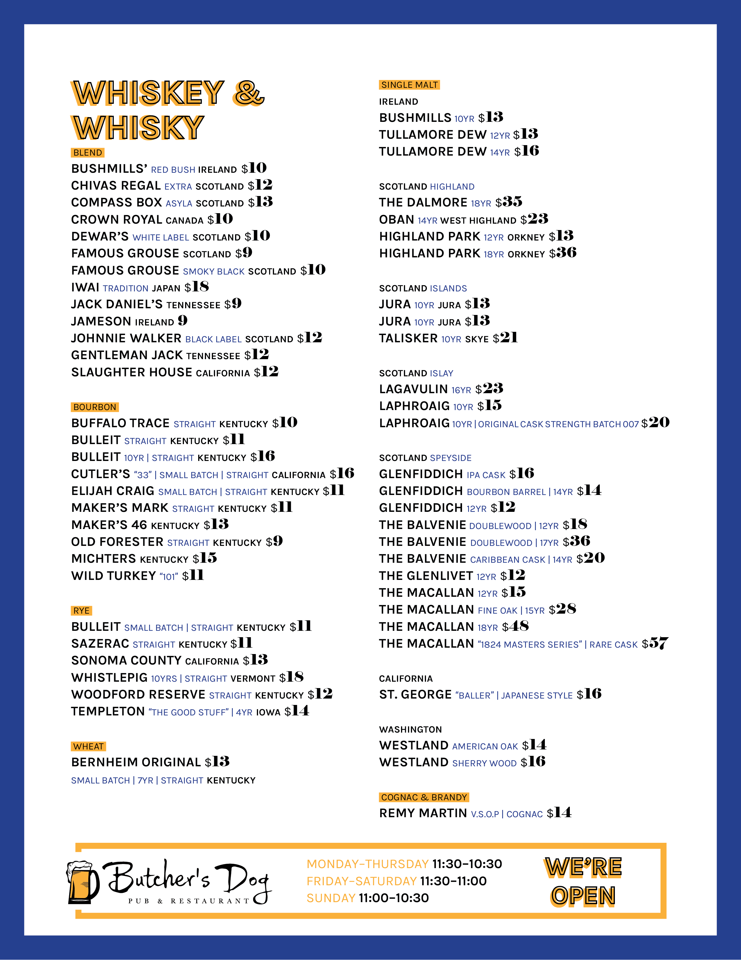 Menu Design by ohmiumau for this project | Design #22199514