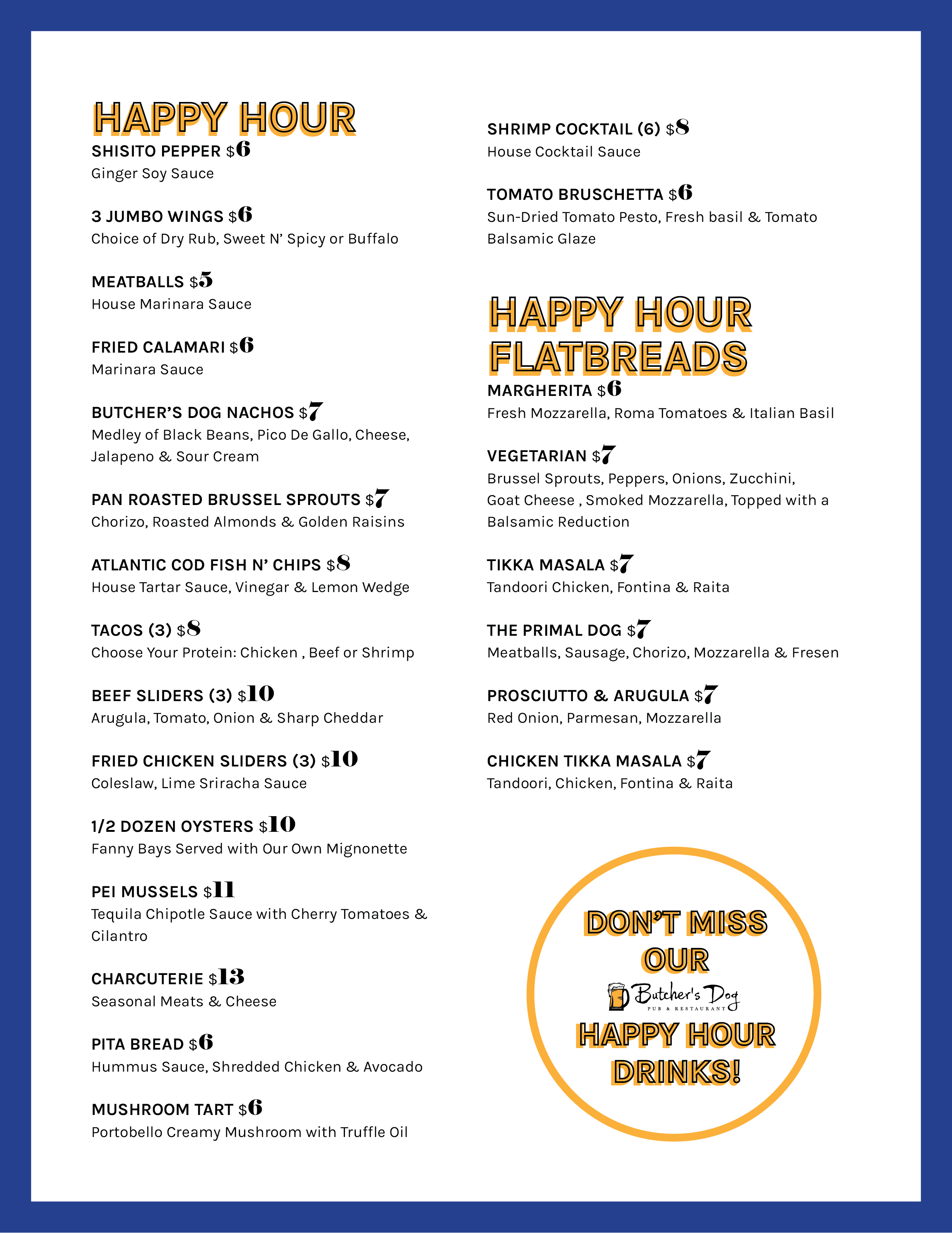 Menu Design by ohmiumau for this project | Design #22199515