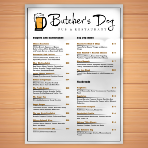 Menu Design by creative.bugs for this project | Design: #20846825