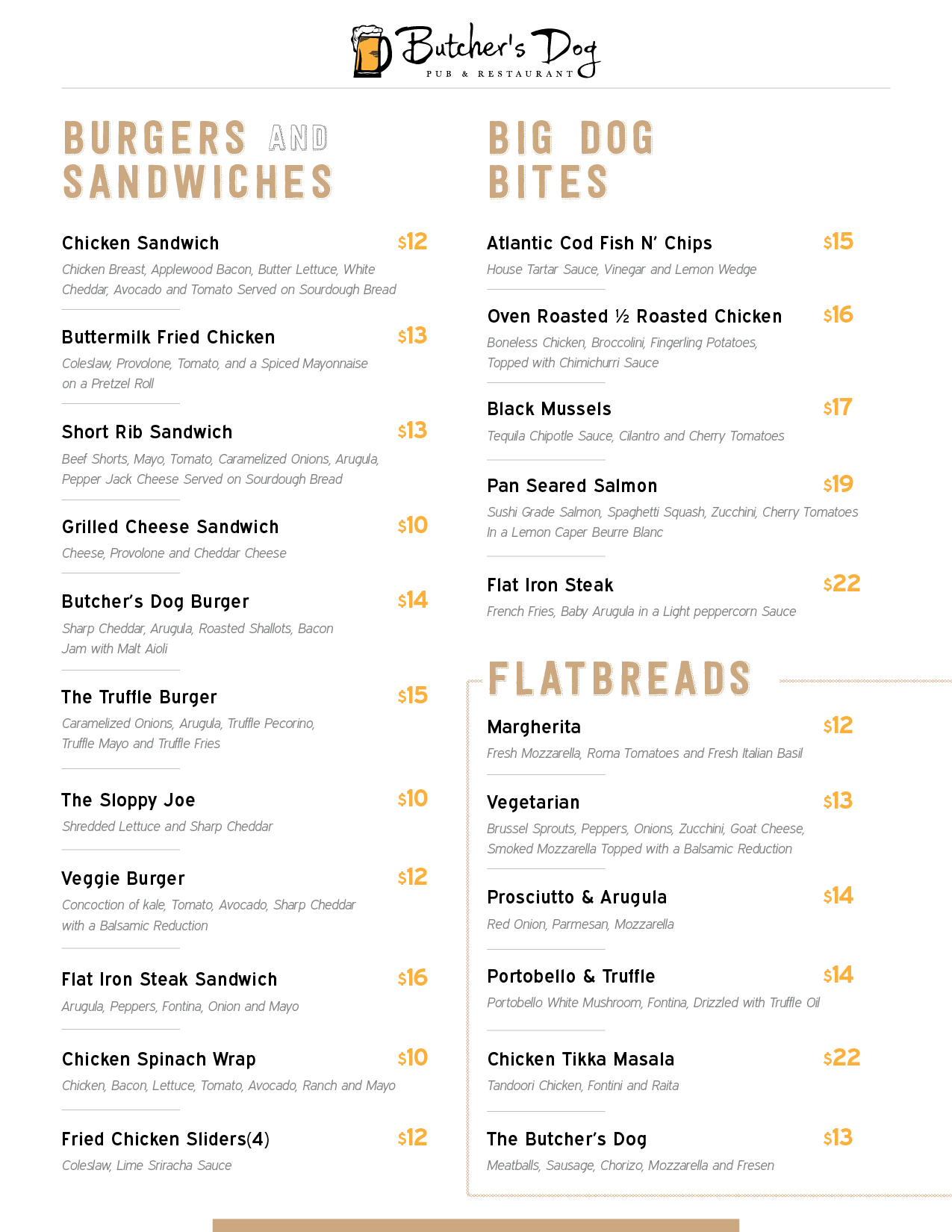 Menu Design by Alexandre Santos for this project | Design #22174284