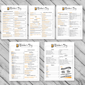 Menu Design by shritaa1