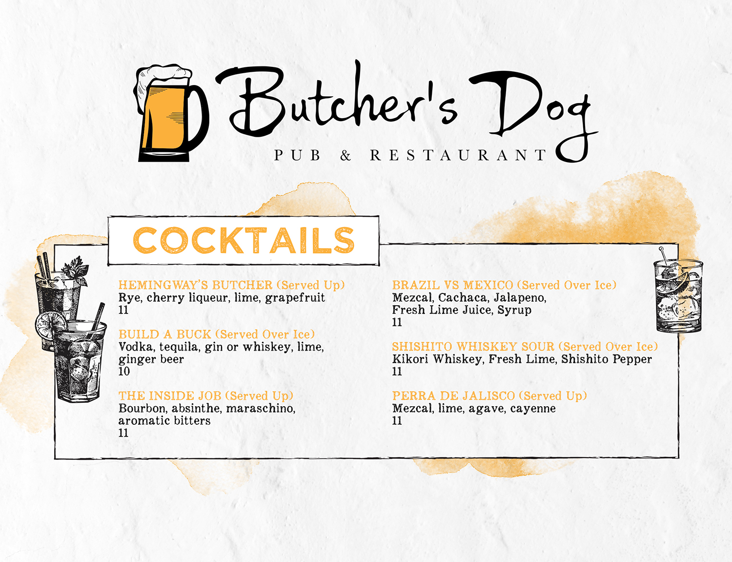 Menu Design by mrmrnjr for this project | Design #20654442
