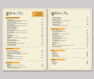 Menu Design by Ngoeg for this project | Design: #21003246