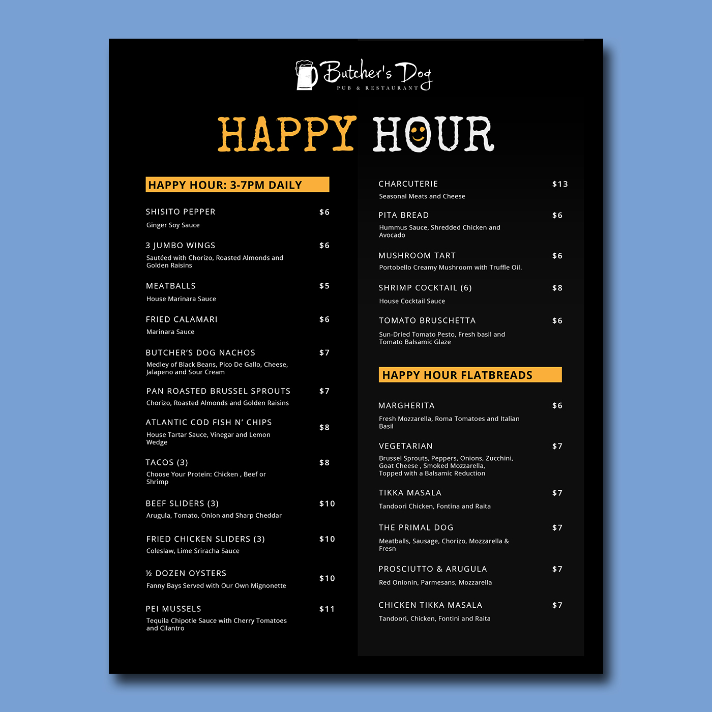 Design de Menu par Art Scenario pour ce projet | Design #22182753