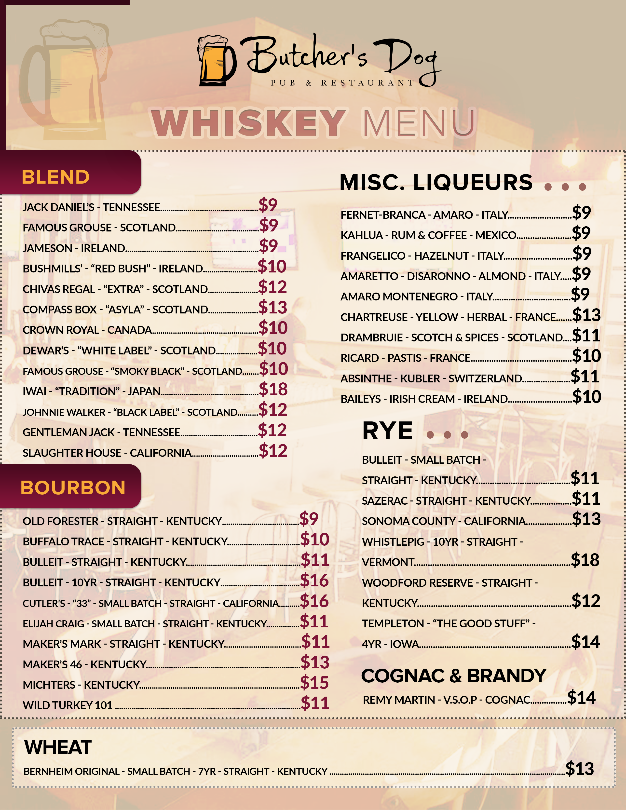 Menü-Design von hamork für dieses Projekt | Design #22196394