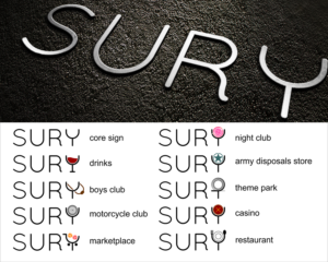 SURY Mens department store Business branding and logo | Diseño Gráfico por Scelatio