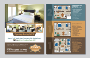 Flyer-Design von Deziners Zone für Smoky Mountain Resorts | Design: #20665765