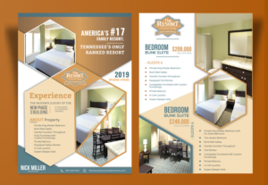 Flyer-Design von ilovedesign1 für Smoky Mountain Resorts | Design: #20657595