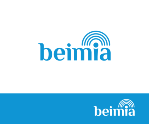 beimia oder beimia.de - Der Firmenname bildet sich aus bei und mia. Man könnte sagen Mia (Frauenname) hilft dir in der Umgebung für dich zu suchen (ist aber nicht Pflicht das im Logo zu berücksichtigen) | Logo Design by H-H Arts