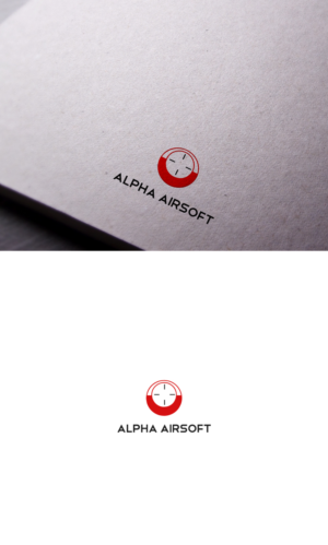 Alpha Airsoft    | Logo Design by logo_s