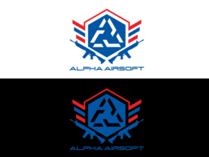 Alpha Airsoft    | Logo Design by abahibrohim