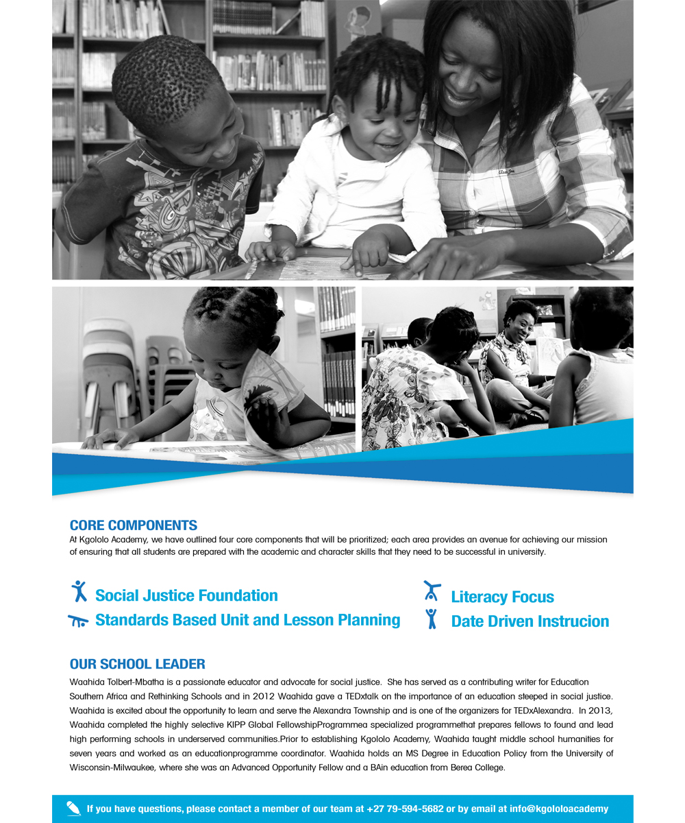 Flyer-Design von jeffdefy für The Khulula Foundation | Design #2974710