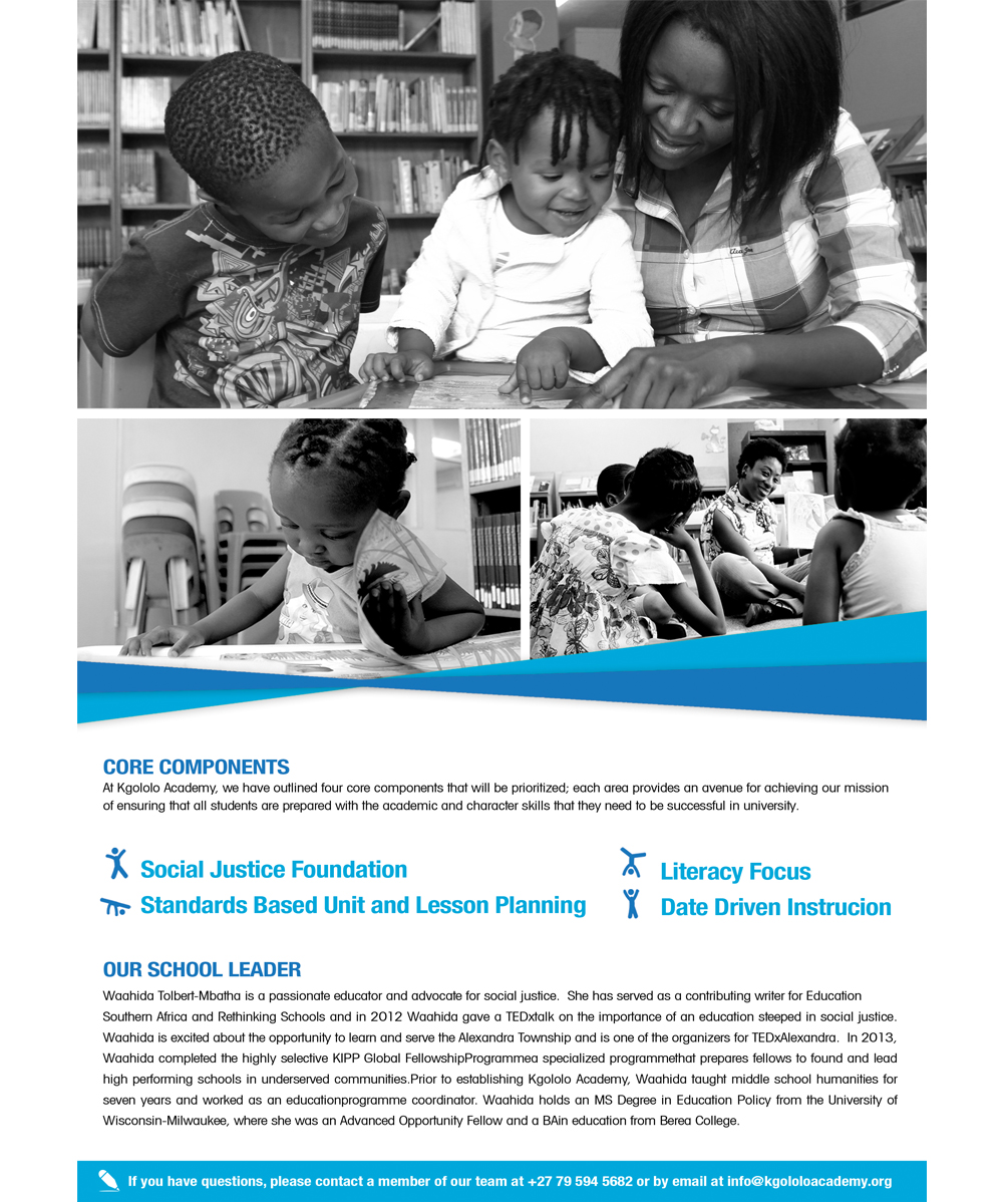 Flyer-Design von jeffdefy für The Khulula Foundation | Design #2975369