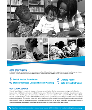 Flyer Design by jeffdefy for The Khulula Foundation | Design: #2975369
