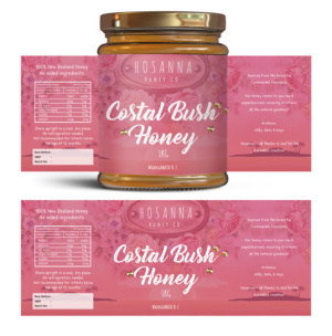 Hosanna Honey Co. | Grafik-Design von SAI DESIGNS