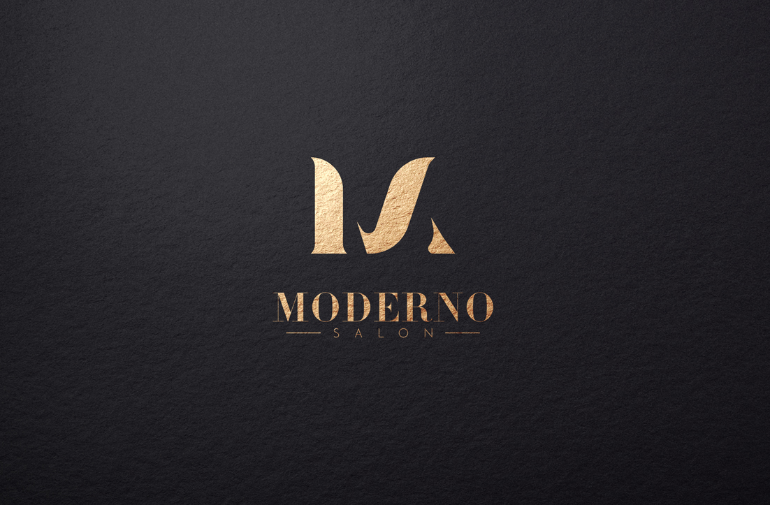 Logo Design by GLDesigns for Moderno Salon | Design #20778982
