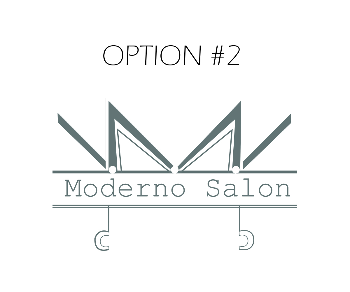 Logo Design by beharterzija for Moderno Salon | Design #20788636