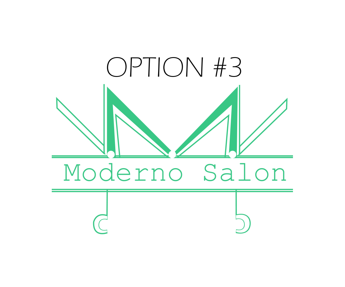 Diseño de Logo por beharterzija para Moderno Salon | Diseño #20788637