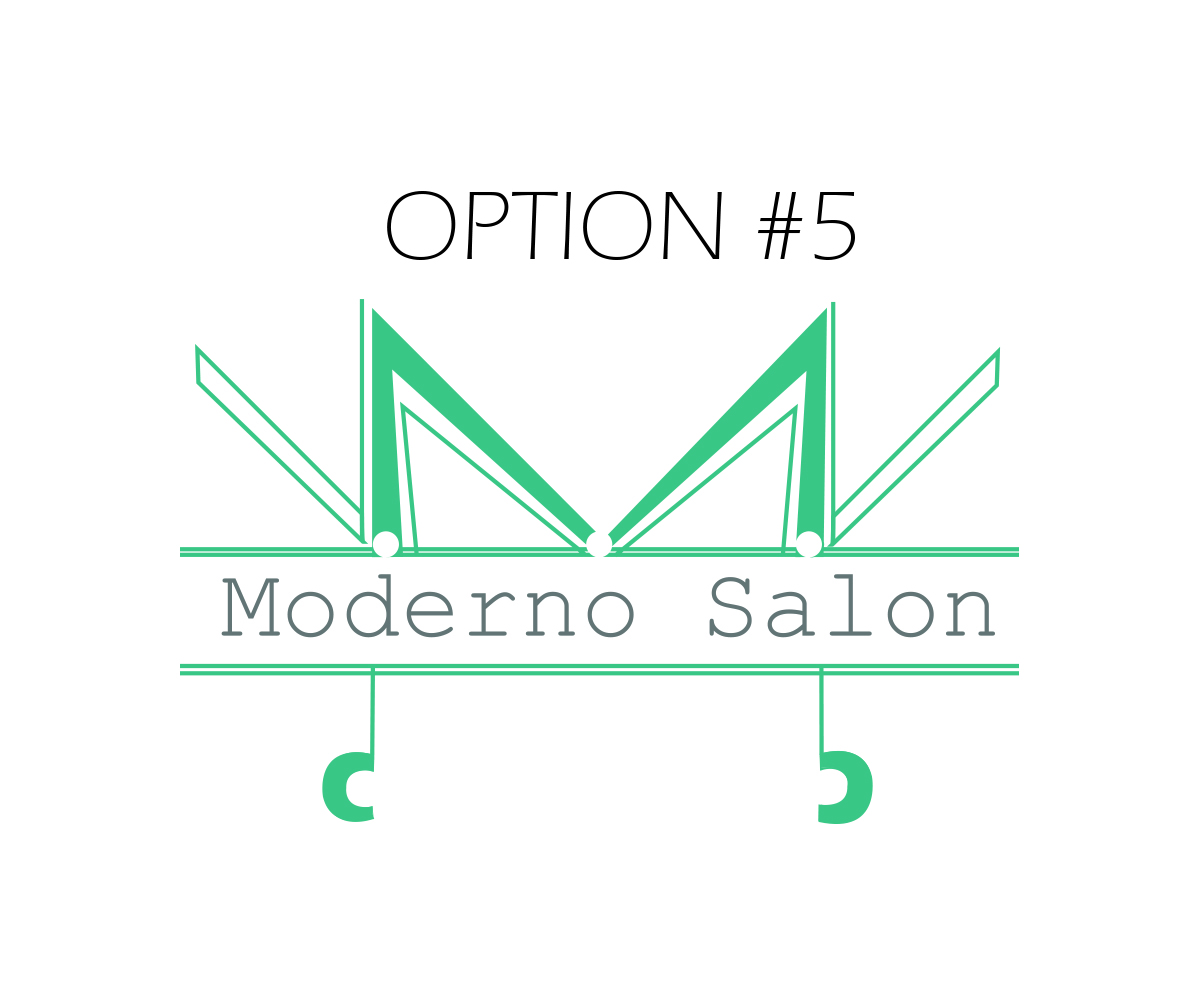 Diseño de Logo por beharterzija para Moderno Salon | Diseño #20788639