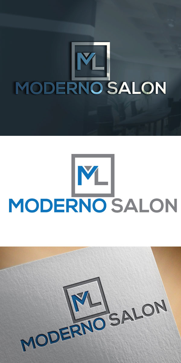 Logo Design by manik 06 for Moderno Salon | Design #20804230