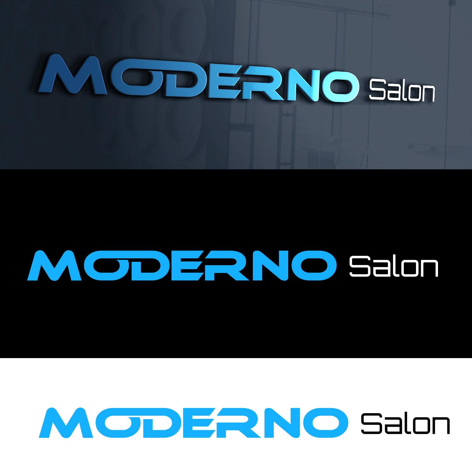 Diseño de Logo por FlareArts para Moderno Salon | Diseño #20788543