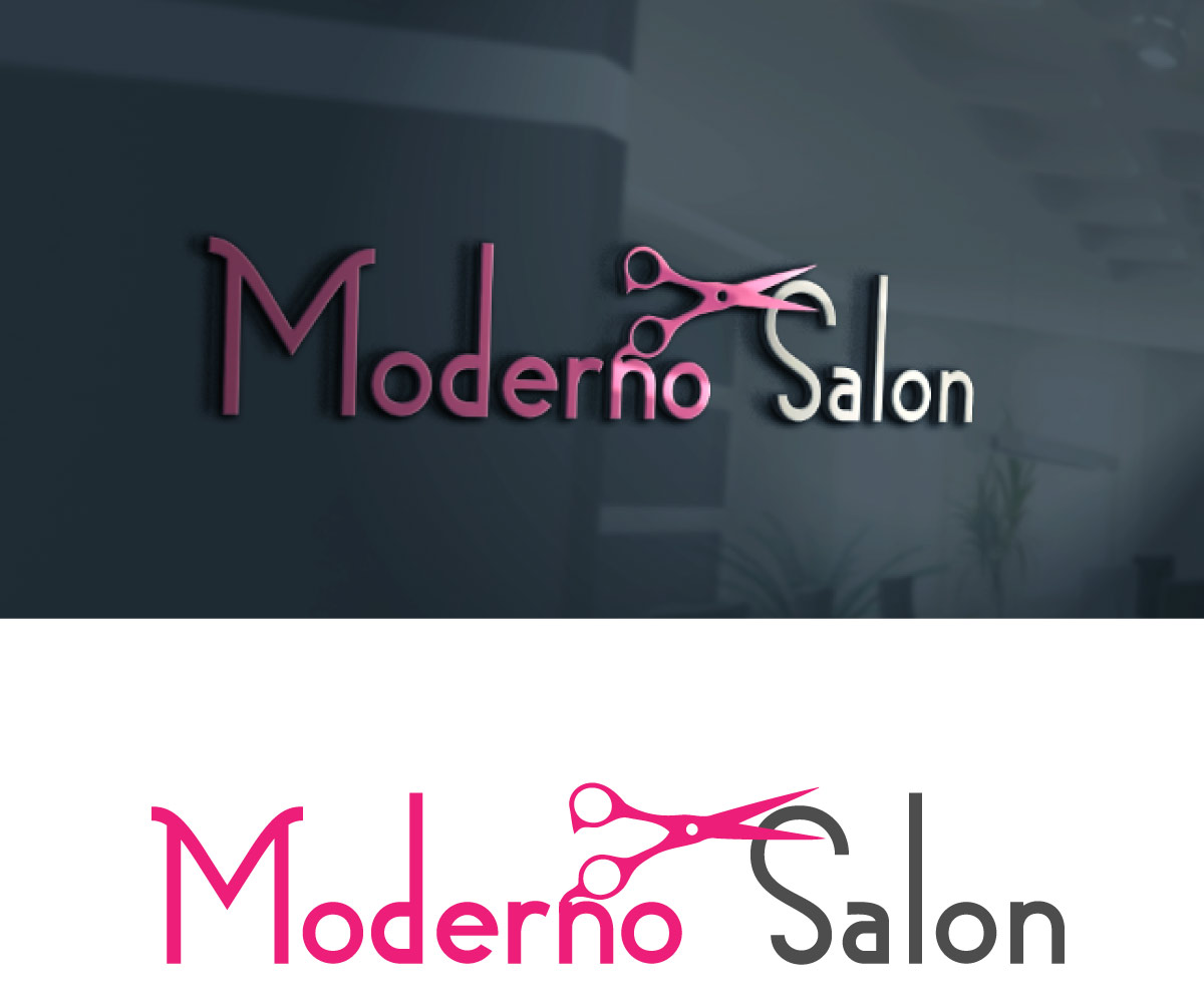 Logo Design by dobobed for Moderno Salon | Design #20786902