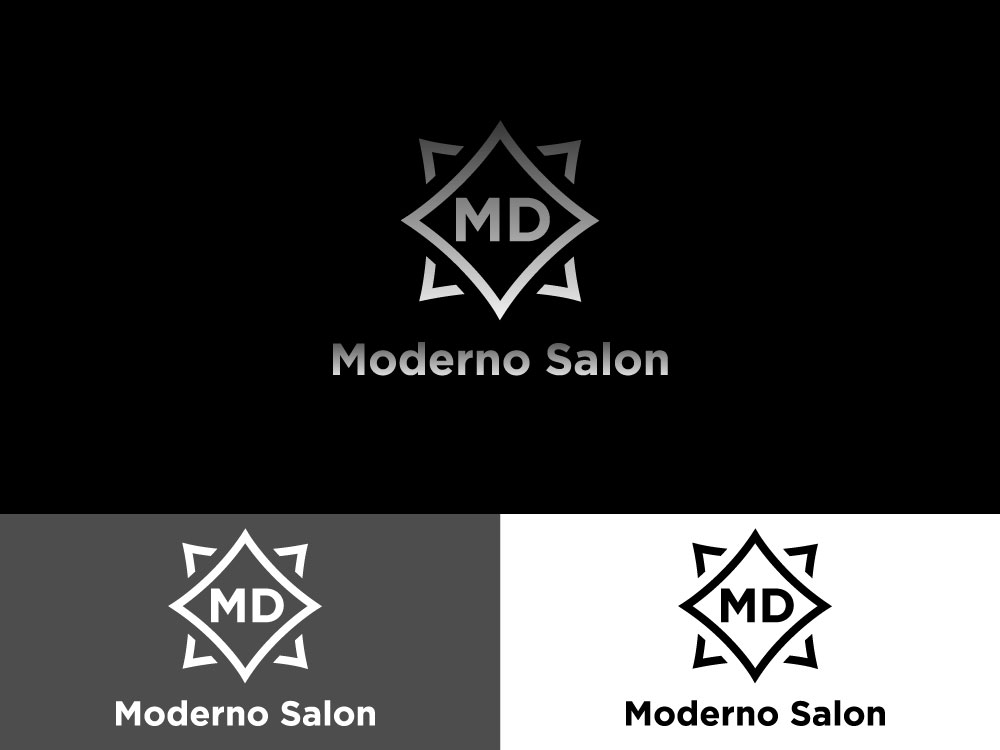 Logo Design by shane_design for Moderno Salon | Design #20838322