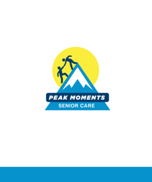 Peak Moments - Senior Care | Logo Design by Graphicsbox