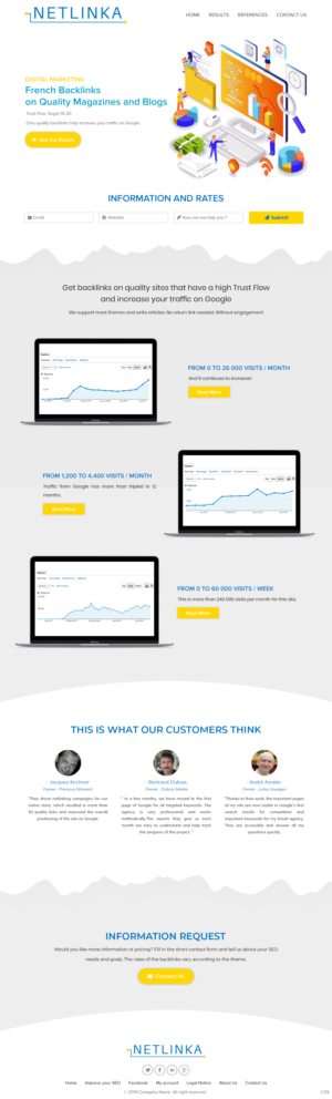 Web Design by pb for this project | Design: #20659682