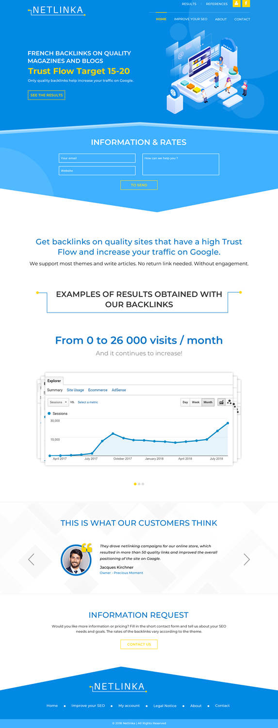 Web Design by KV_16 for this project | Design #20664443