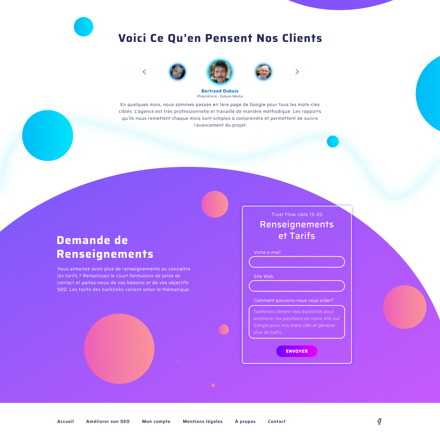 Web Design by aida_design for this project | Design #20743430