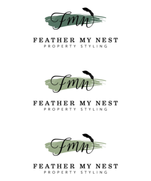 Feather My Nest  Property Styling | Logo Design by Cactus Designs