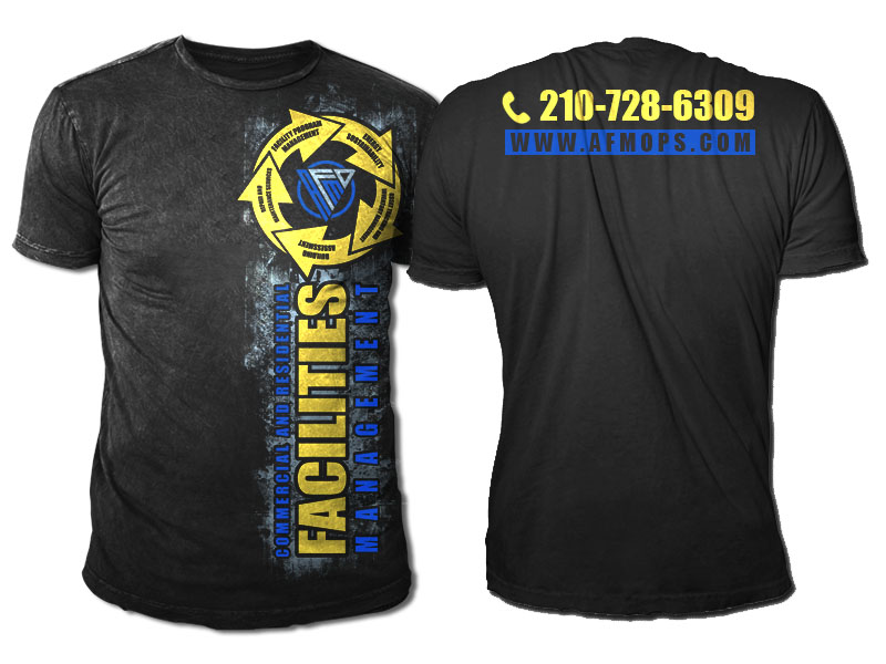 T-shirt Design by O_O NIZAL O_O for Affinity FM OPS Consultants LLC | Design #20674999