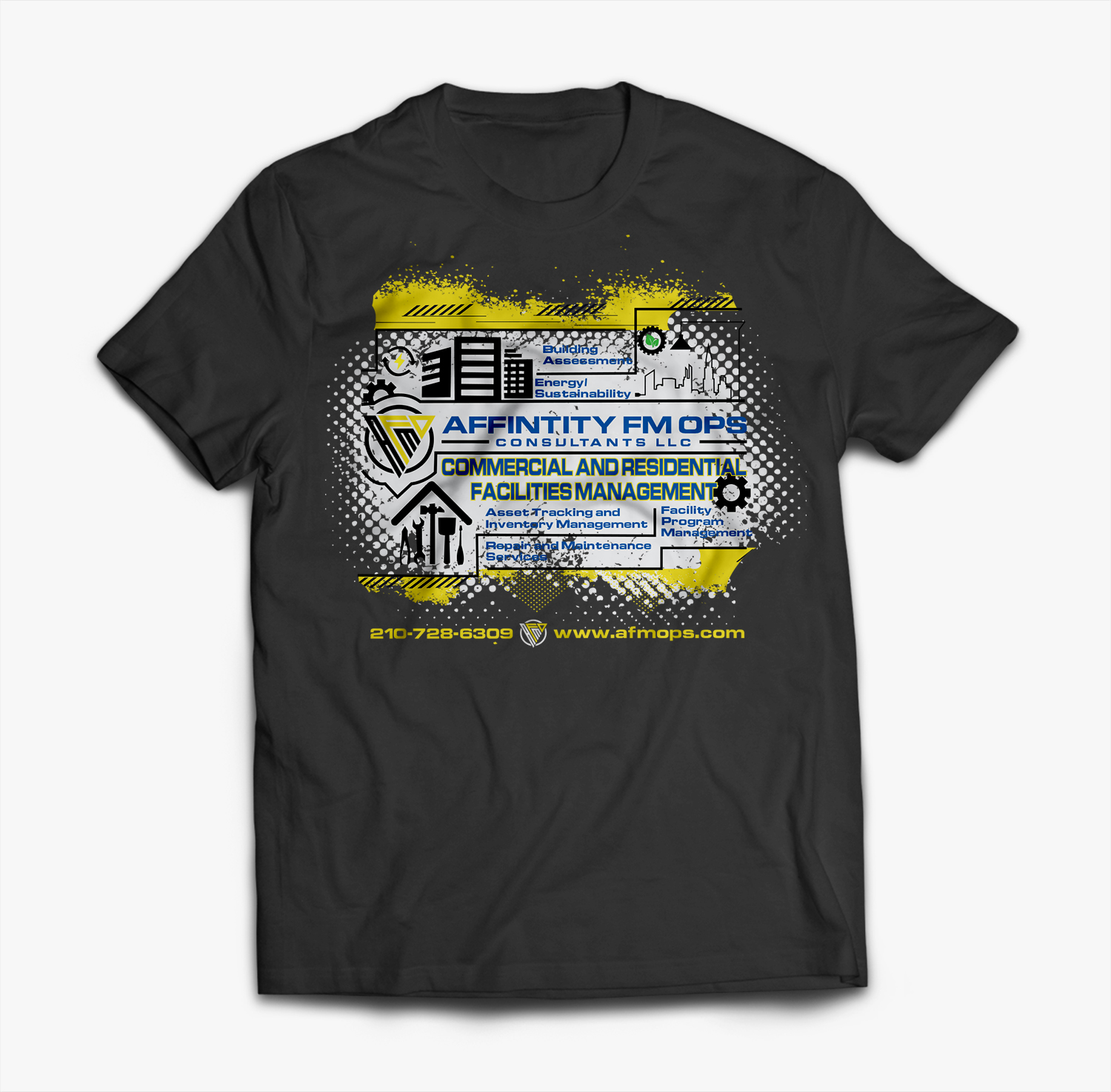 T-Shirt-Design von SAI DESIGNS für Affinity FM OPS Consultants LLC | Design #20671530