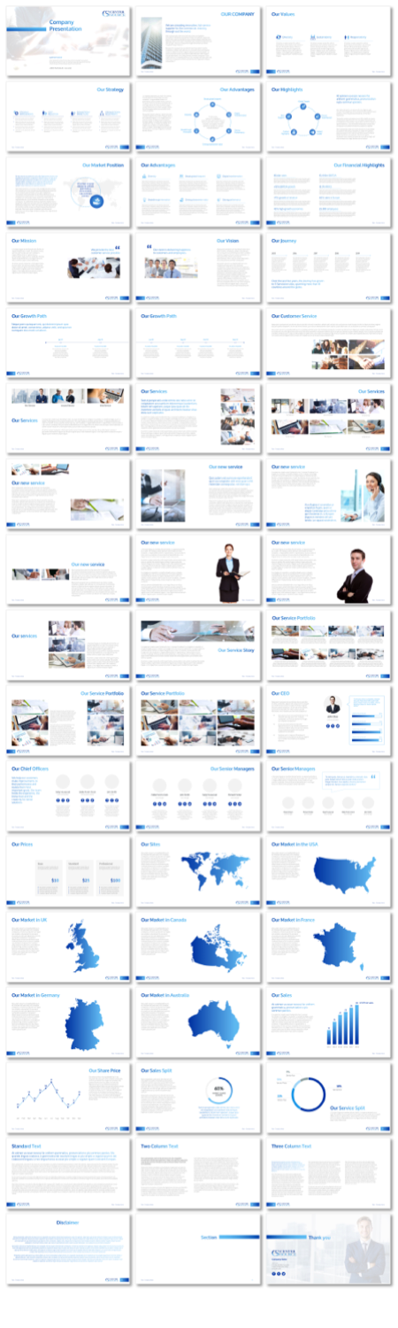 PowerPoint Design by StonyDog Design for Center Source | Design #20679291