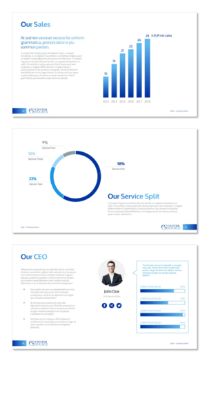 Center Source - North America’s Leading Nearshore Outsourcer | PowerPoint-Design von StonyDog Design