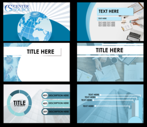 Diseño de PowerPoint por Mark Alen para Center Source | Diseño #20707597