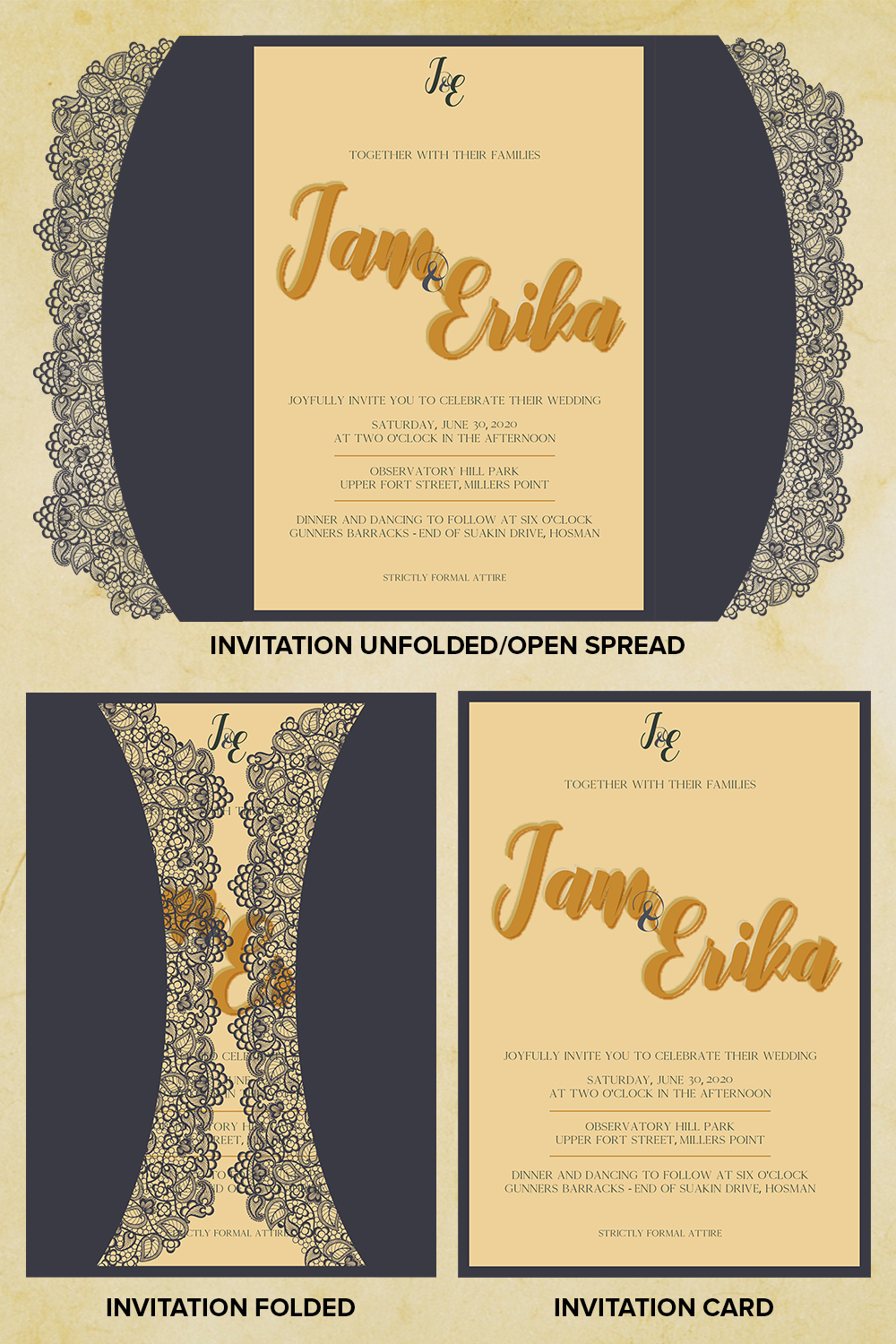 Invitation Design by EA5Designs for RED LEAVES GIFT(HONGKONG).CO.LTD | Design #20708804